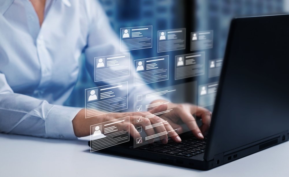 Human,Resources,And,Management,Concept.,Employee,Must,Complete,The,Online